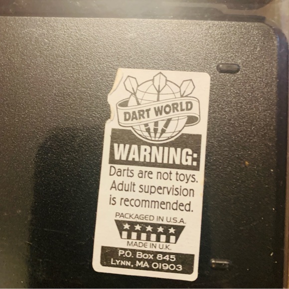 NINJA STEEL TIP DART SET Of 4 by Dart World, 21 gram - Picture 3 of 11